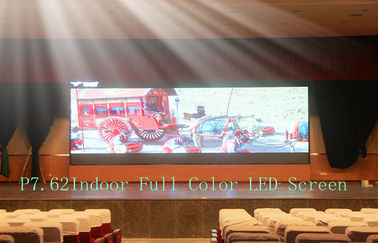Echada flexible P7.62mm del pixel de los paneles de la pantalla de vídeo del acontecimiento comercial ligero LED