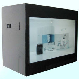 Museo 21,5" quiosco transparente solo de la caja de presentación del soporte HD LCD/de la pantalla táctil