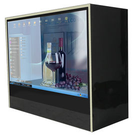 Museo 21,5" quiosco transparente solo de la caja de presentación del soporte HD LCD/de la pantalla táctil