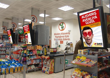 Monitores de exhibición digitales de la señalización del LCD de la venta al por menor para la alameda y el supermercado de compras