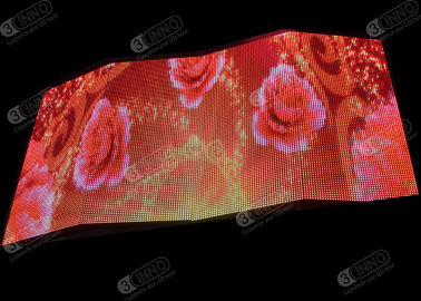 Pantalla LED curvada interior de aluminio P6.94 P8.92 P10.51 P12.5mm del concierto de la cortina del LED