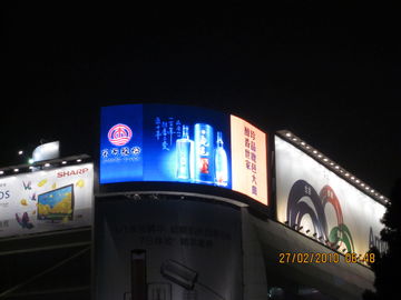 Cartelera grande del diseño único de la pantalla LED de la publicidad al aire libre P12.8