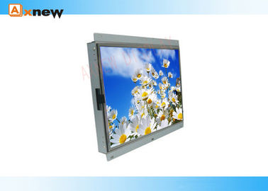 Monitor industrial de encargo de la pantalla LCD táctil de VGA DVI exhibiciones del quiosco del Lcd de 15 pulgadas