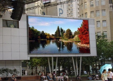 La pantalla LED video de la publicidad de la animación inalámbrica sube al multicolor P12 al aire libre