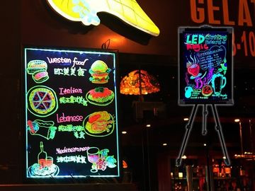 Tableros de escritura publicitarios promocionales de la tienda LED SMD a todo color para la barra del restaurante