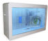 OS multi de Windows del panel táctil de la exhibición transparente del LCD del establecimiento de una red para los relojes de lujo
