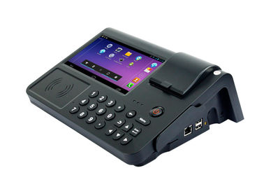 Máquina terminal del pago de la pantalla táctil con la impresora del recibo de NFC WIFI