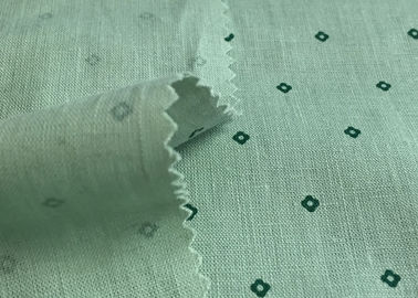 Novelty Green / Blue 100% Cotton Fabrics Dressmaking Fabric