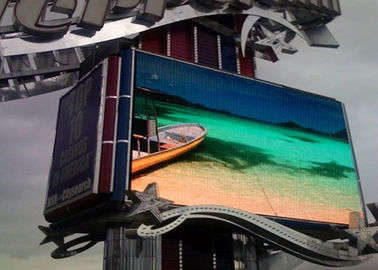 La pantalla de visualización llevada exterior grande a todo color p10 del RGB llevó el alquiler SMD 3535 del tablero del anuncio