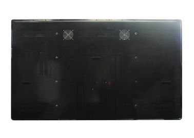 Soporte 84" de la pared del alto brillo definición de la exhibición de la señalización del LCD Digital alta con el telecontrol del IR