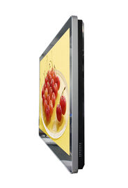 55" señalización montada en la pared de Digitaces del banco, haciendo publicidad de la pantalla de la publicidad del LCD