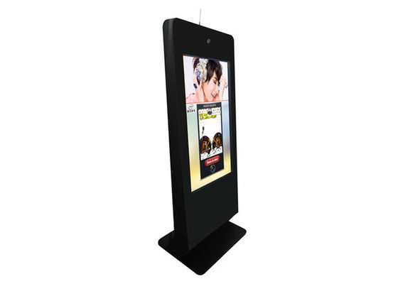 47" inclinó la señalización/el piso solos de Digitaces del soporte que colocaban la plataforma HDMI de la publicidad del LCD