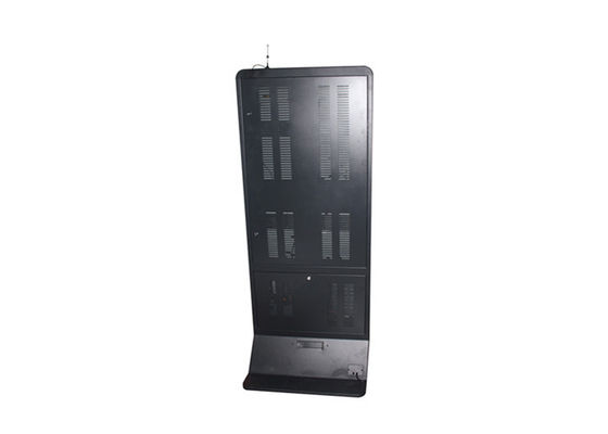 47" inclinó la señalización/el piso solos de Digitaces del soporte que colocaban la plataforma HDMI de la publicidad del LCD