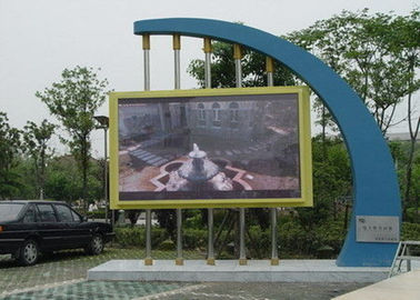 Pantalla de vídeo llevada de alta resolución llevada p10 al aire libre de la exhibición del smd grande de Vision