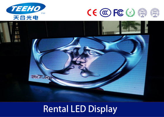P5 pantalla LED de alquiler de alquiler a todo color para interior, pantalla de vídeo 50 del LED - 60Hz