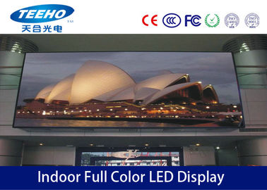 Pantalla interior a todo color de alquiler 1R1G1B P7.62, 1000Hz de la pantalla LED de la publicidad