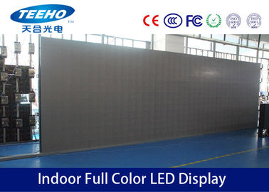 Pantalla interior a todo color de alquiler 1R1G1B P7.62, 1000Hz de la pantalla LED de la publicidad