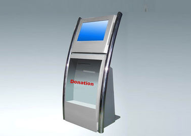 Quiosco 19" de Wayfinding del servicio del uno mismo de Wifi 3G exhibición de la señalización de la pantalla táctil del LCD IR