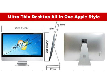 18,5 avanzan lentamente la mesa ultra delgada toda en un ordenador con Wifi, cámara de HD, conductor del DVD