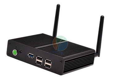 Caja Fanless micro Fanless quad-core del ordenador 2.166Ghz de WiFi los 300M USB 3,0 de la PC de N3520 XBMC