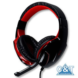 Auriculares y auricular, auriculares del juego del ordenador de control de volumen de 3.5m m