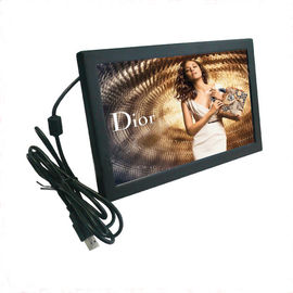 monitor de la pantalla LCD táctil de la caja metálica 10.1inch con HDMI+VGA+DVI